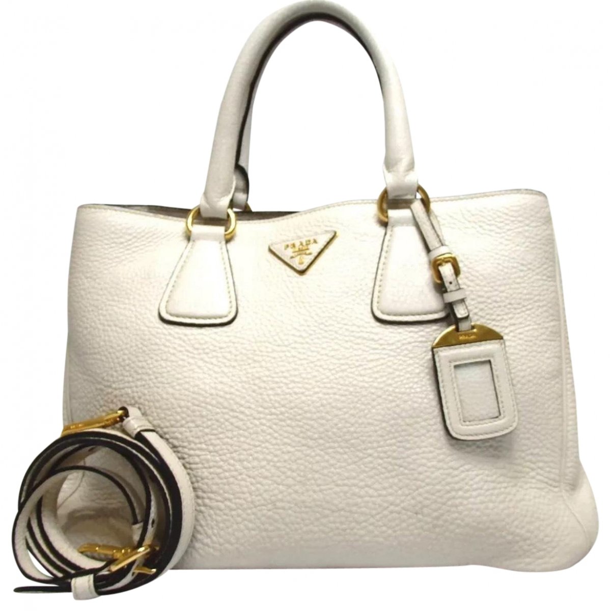 Promenade leather handbag