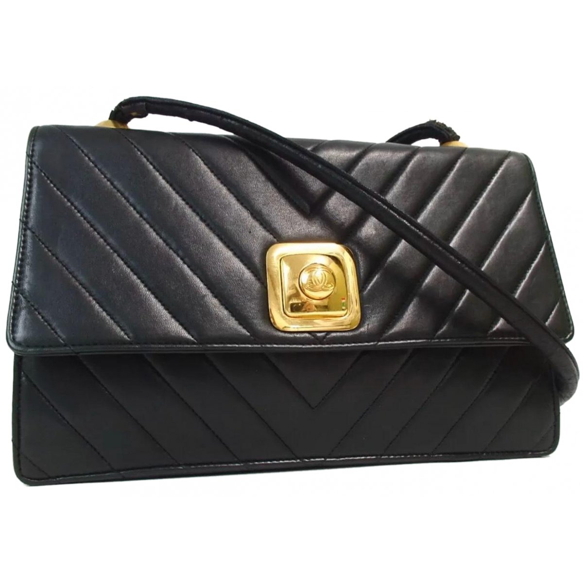 Coco Handle leather handbag