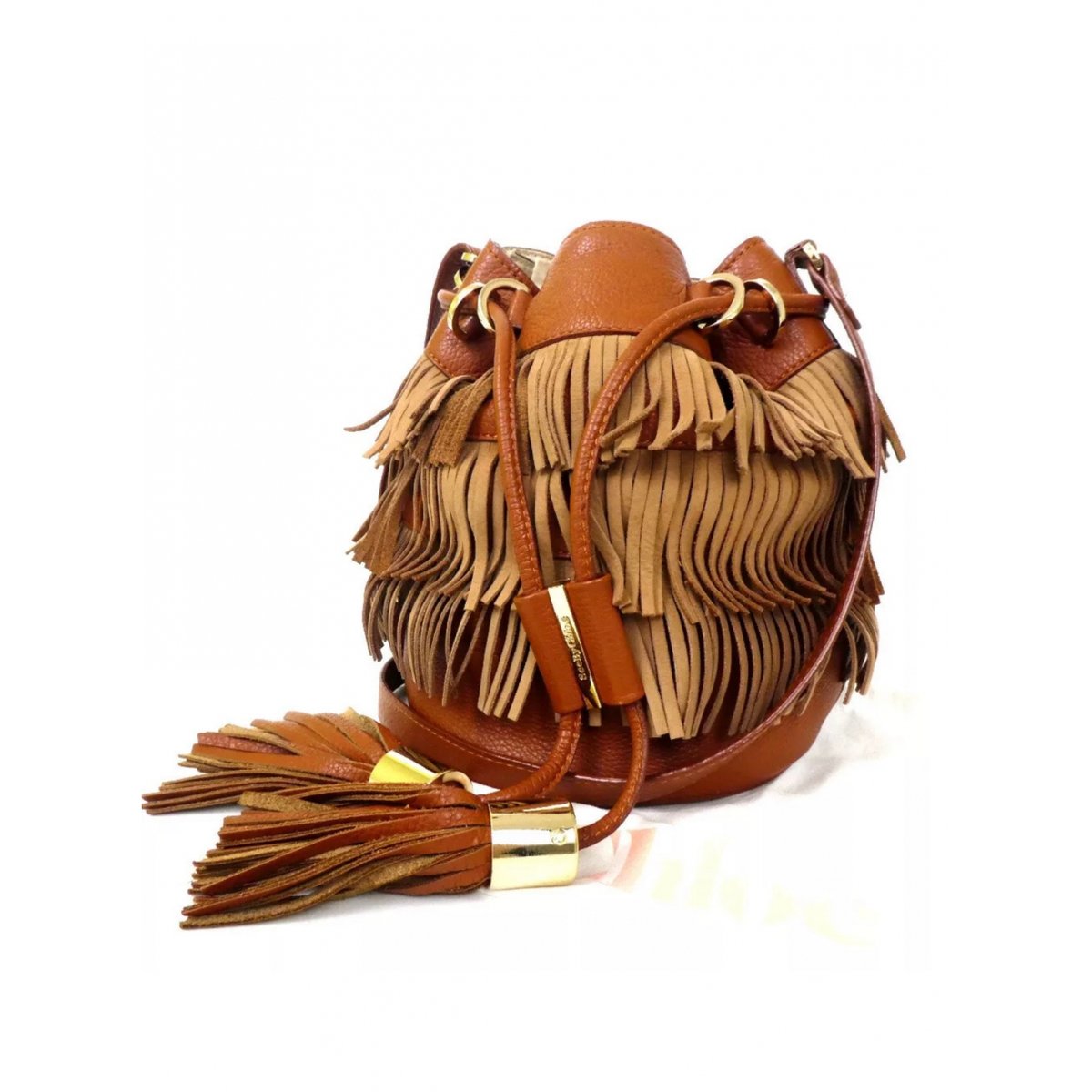 Hudson leather crossbody bag