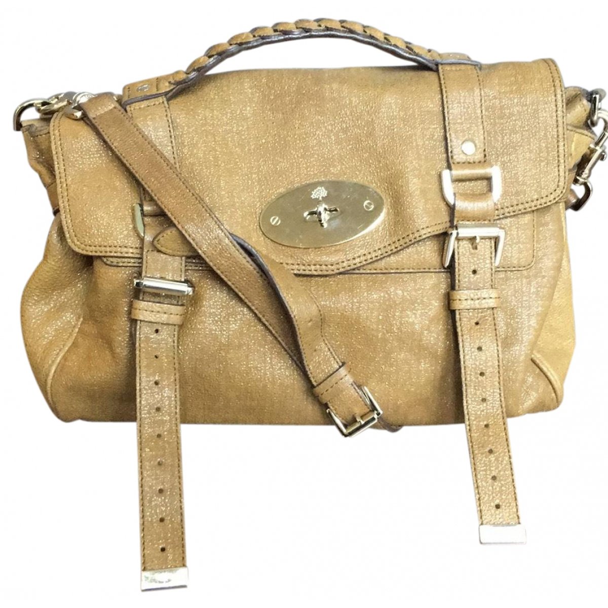 Alexa leather satchel