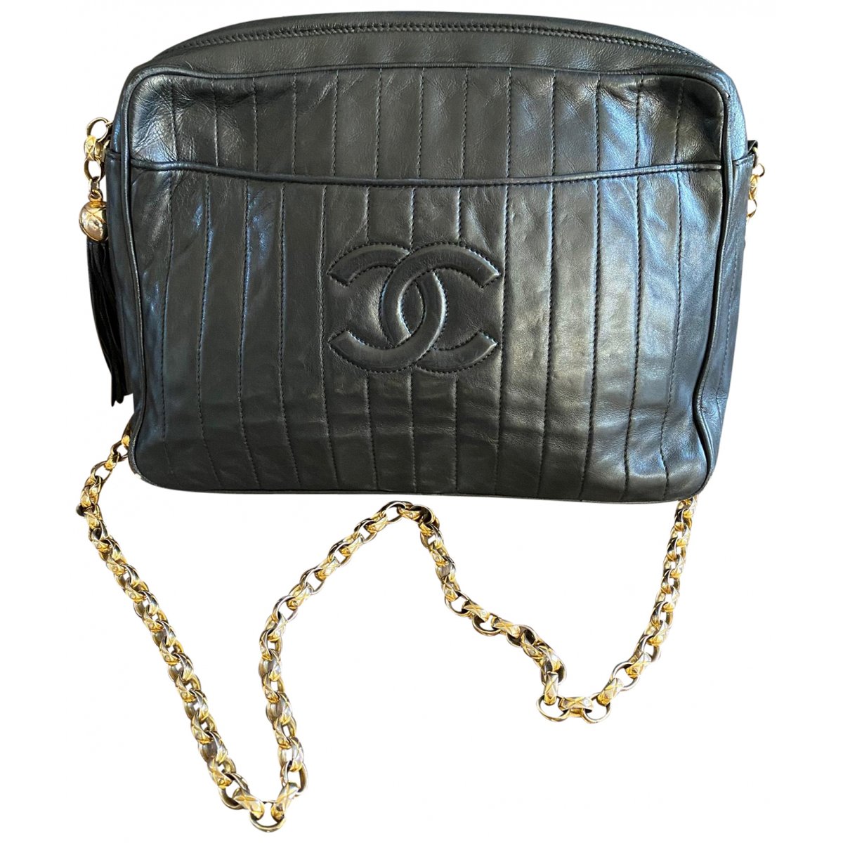 Deauville Chain leather tote
