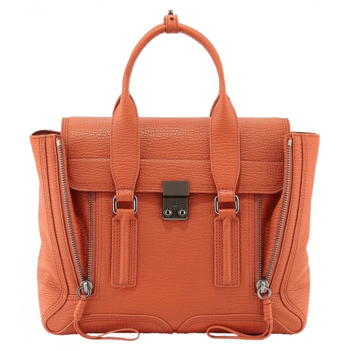 Leather satchel