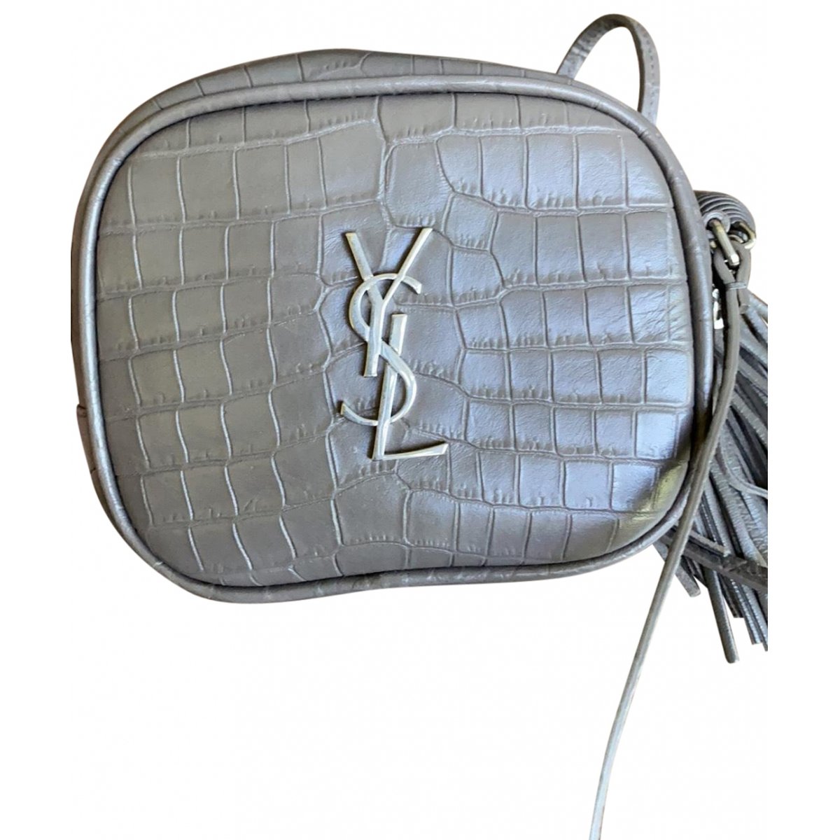 Camera Lou leather crossbody bag