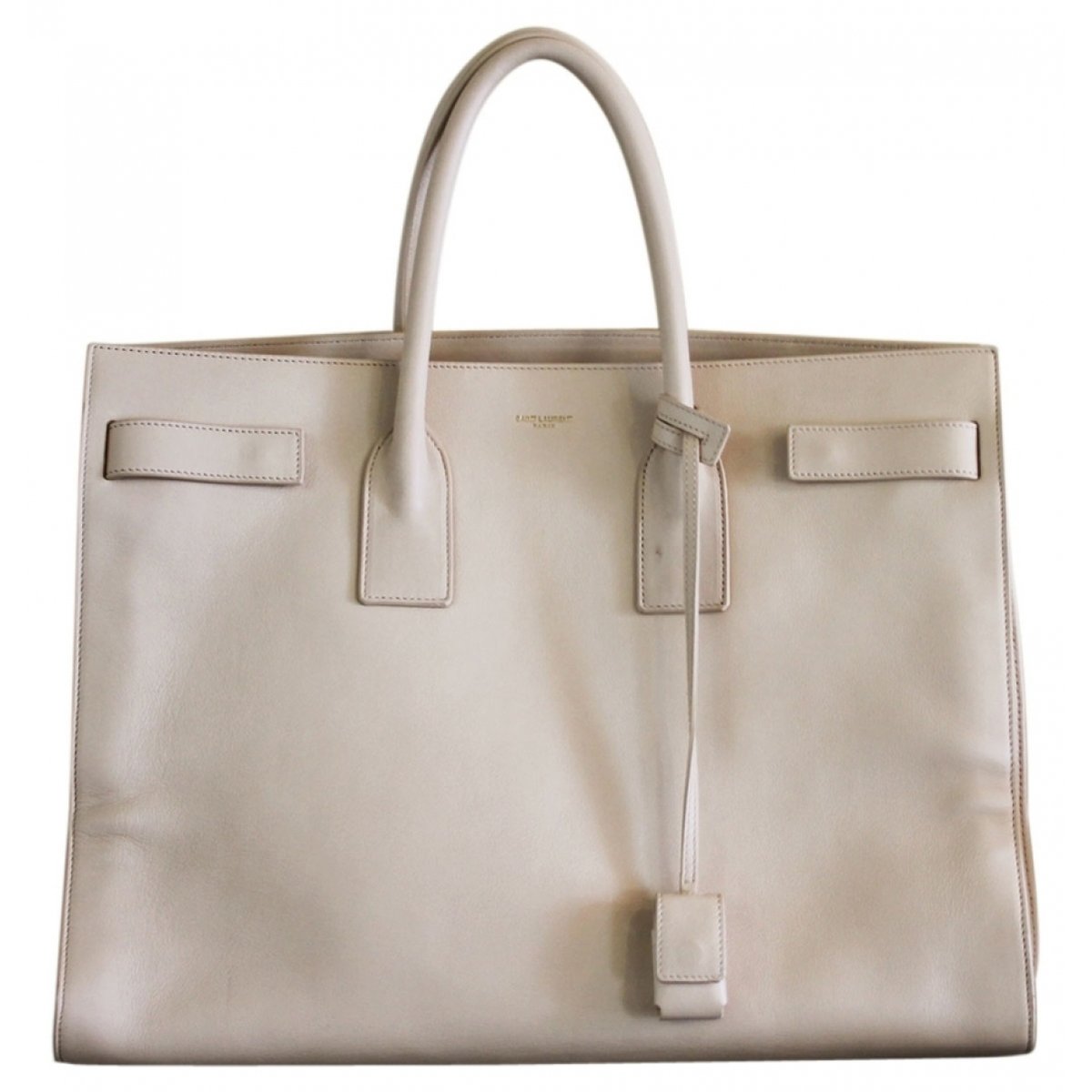 Cabas Rive Gauche leather handbag