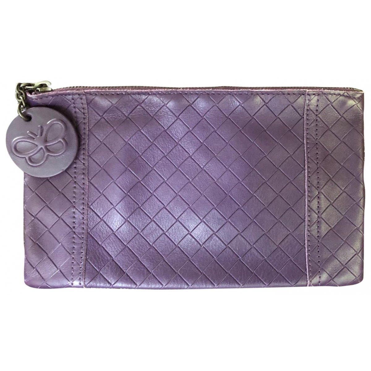 Snap leather travel bag
