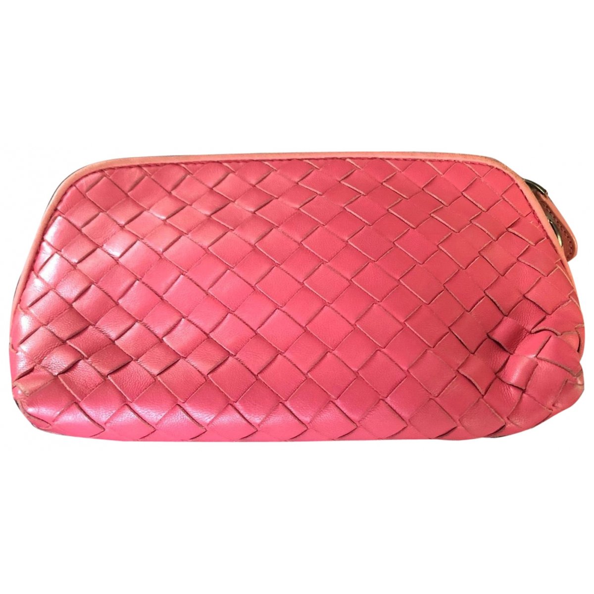 Pochette Knot leather travel bag