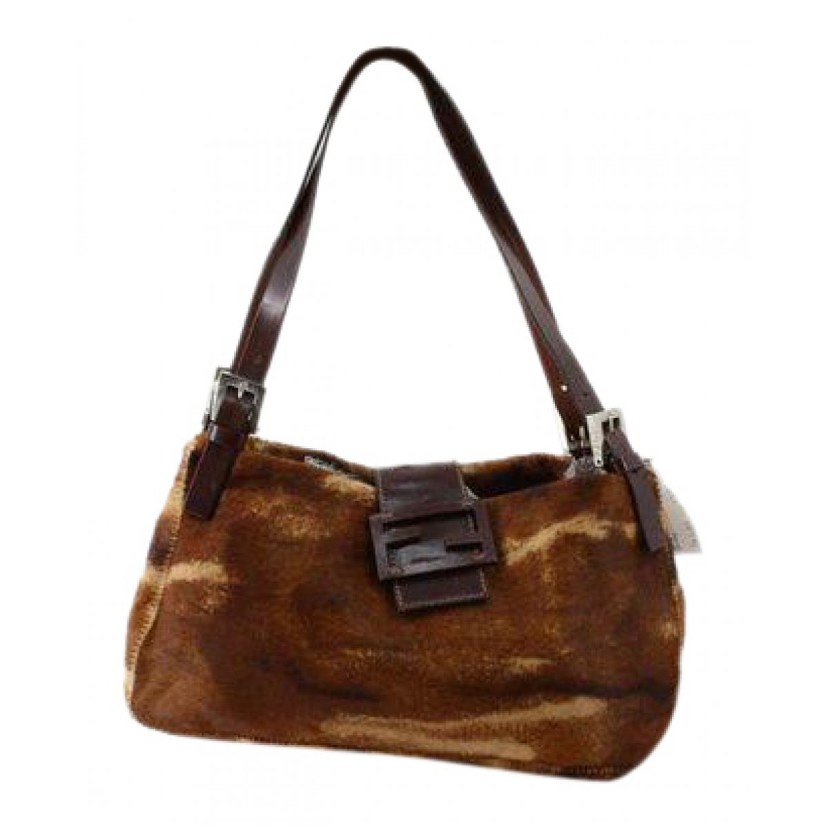 Croissant Vintage exotic leathers handbag