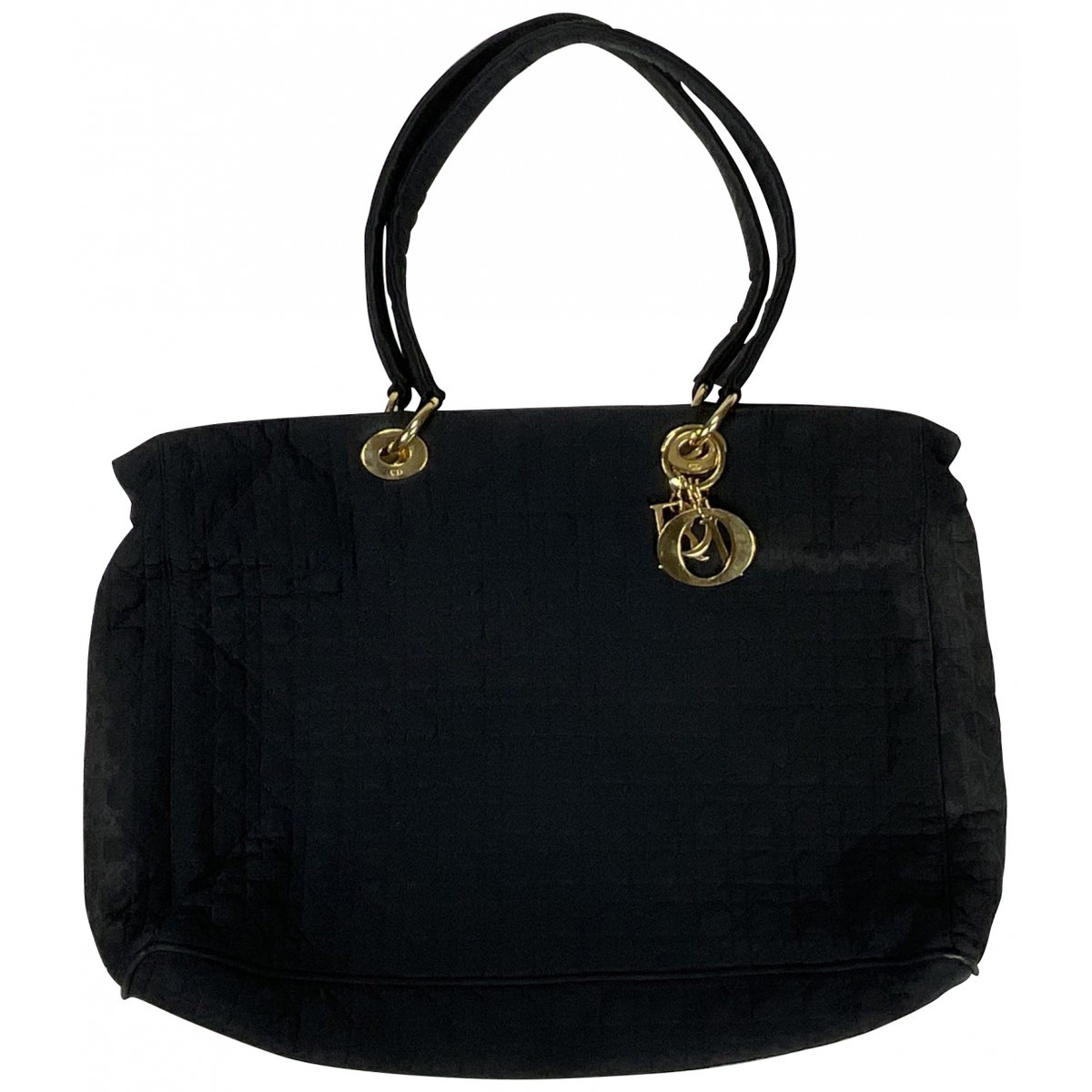 Lady Dior cloth handbag