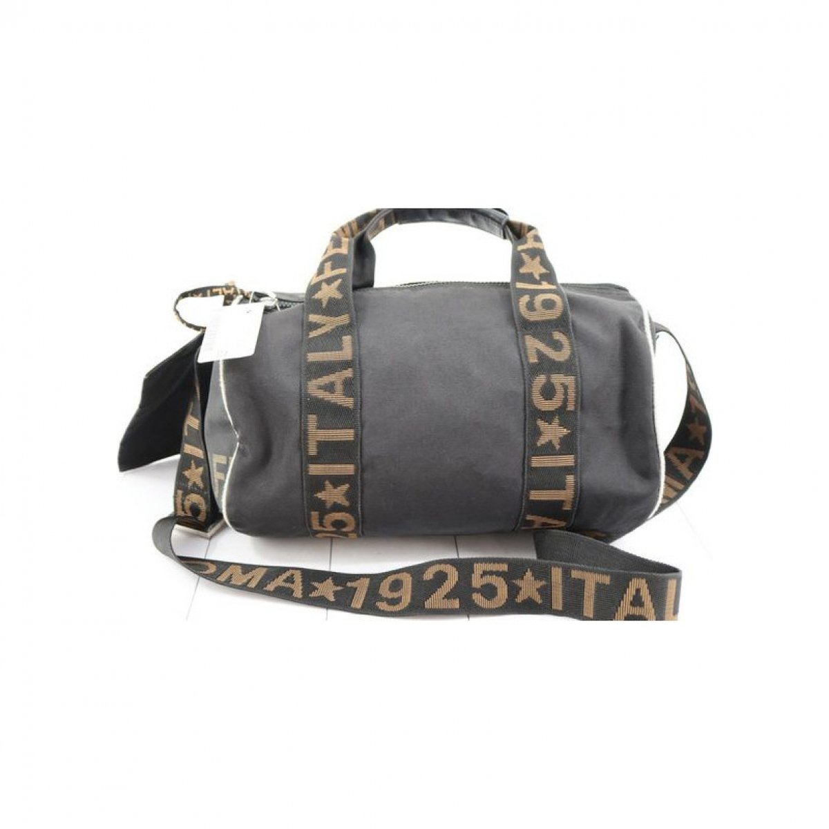Flip leather handbag