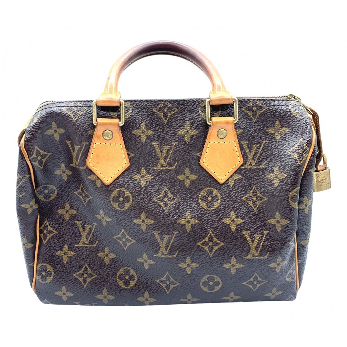 Speedy leather handbag