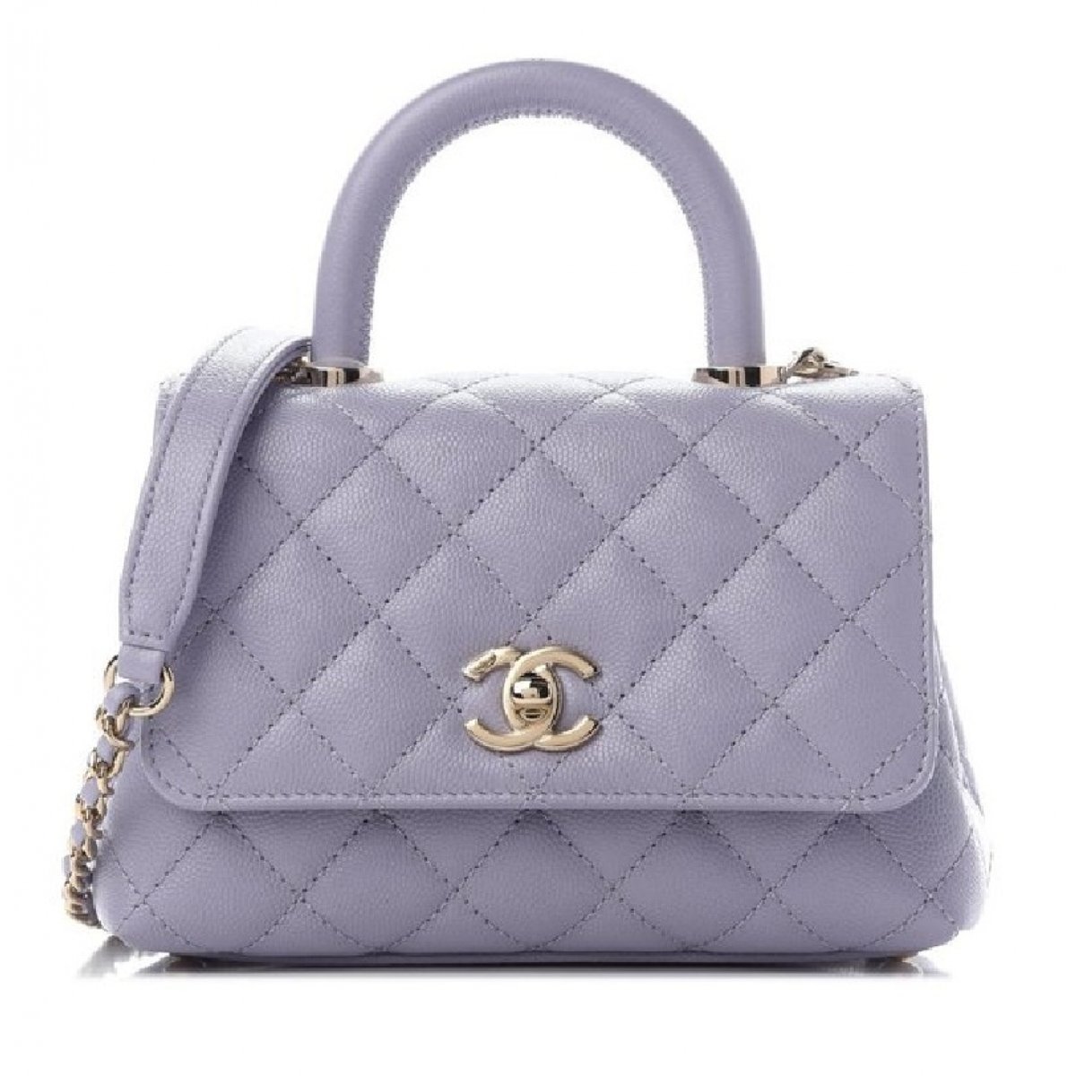 Coco Handle leather handbag