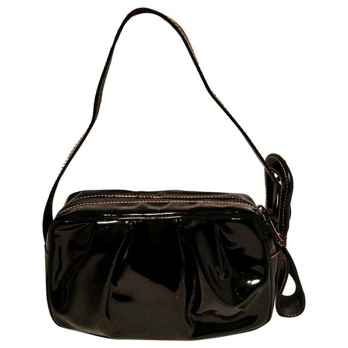 Chef patent leather handbag