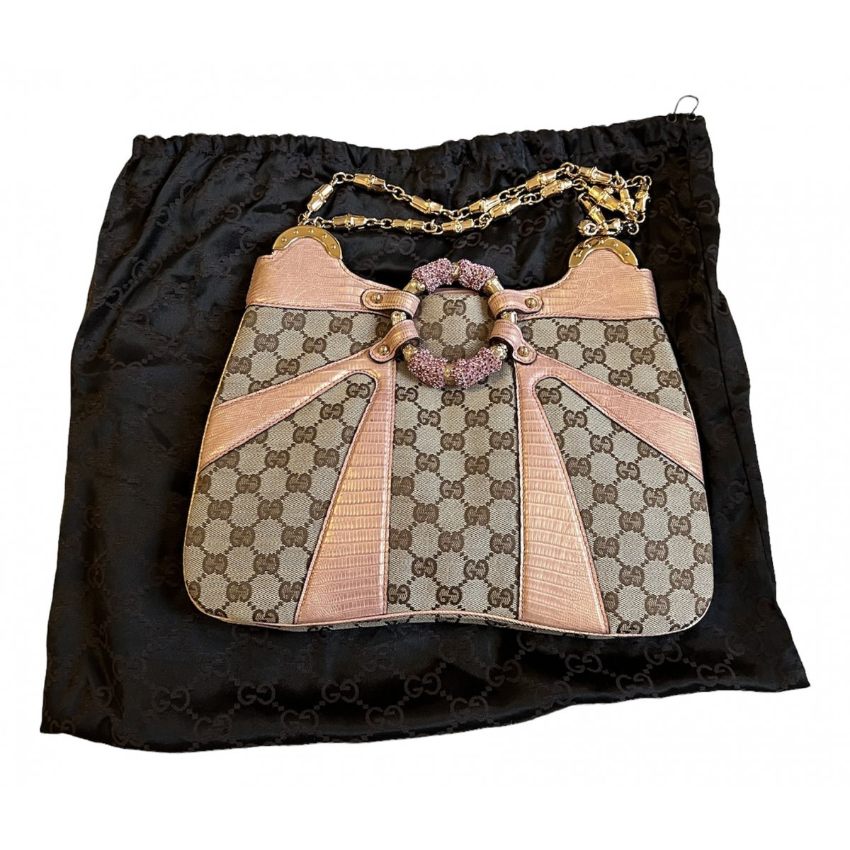 Bamboo Ring cloth handbag