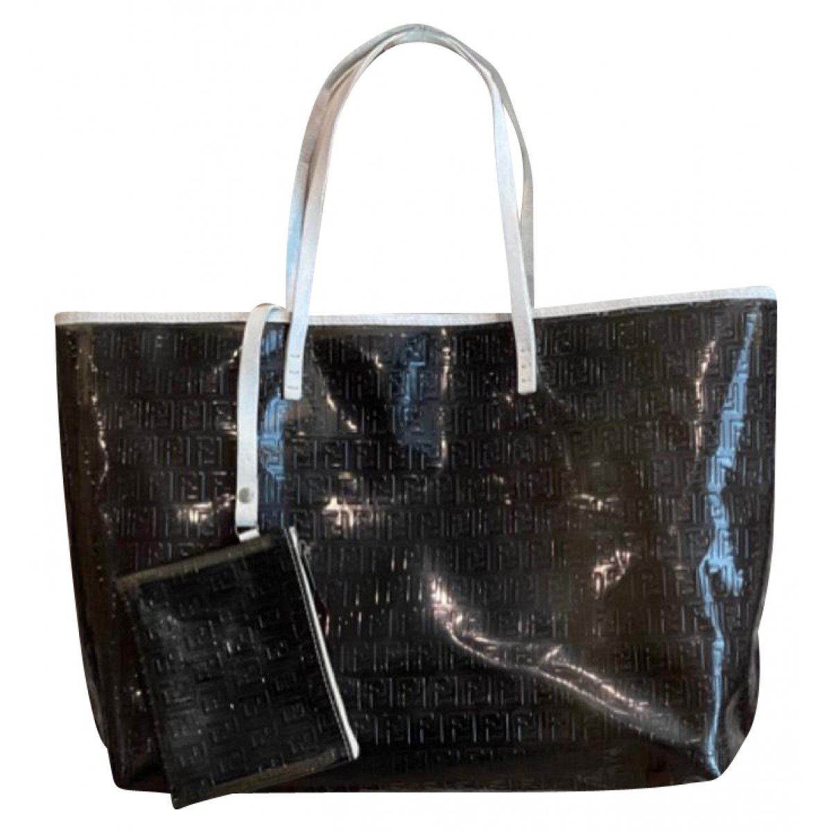 Logo Shopper Tote leather handbag