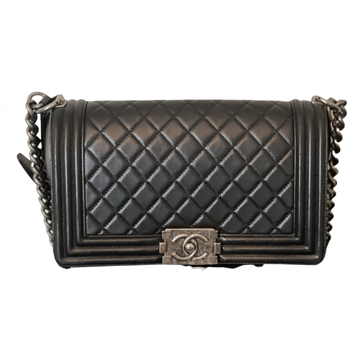 Boy leather crossbody bag
