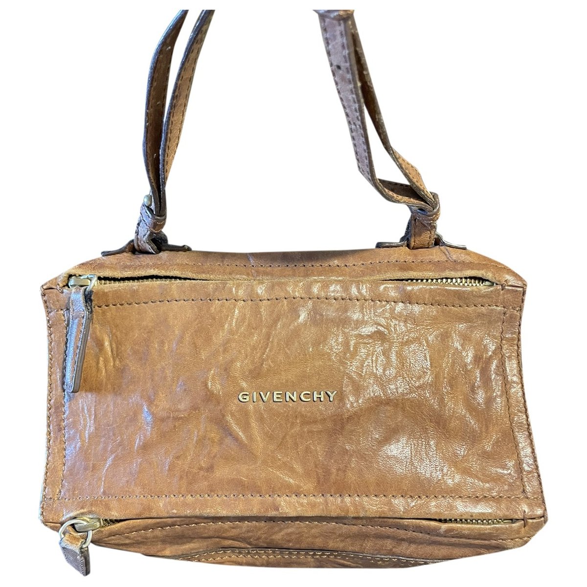 Pandora Box leather handbag
