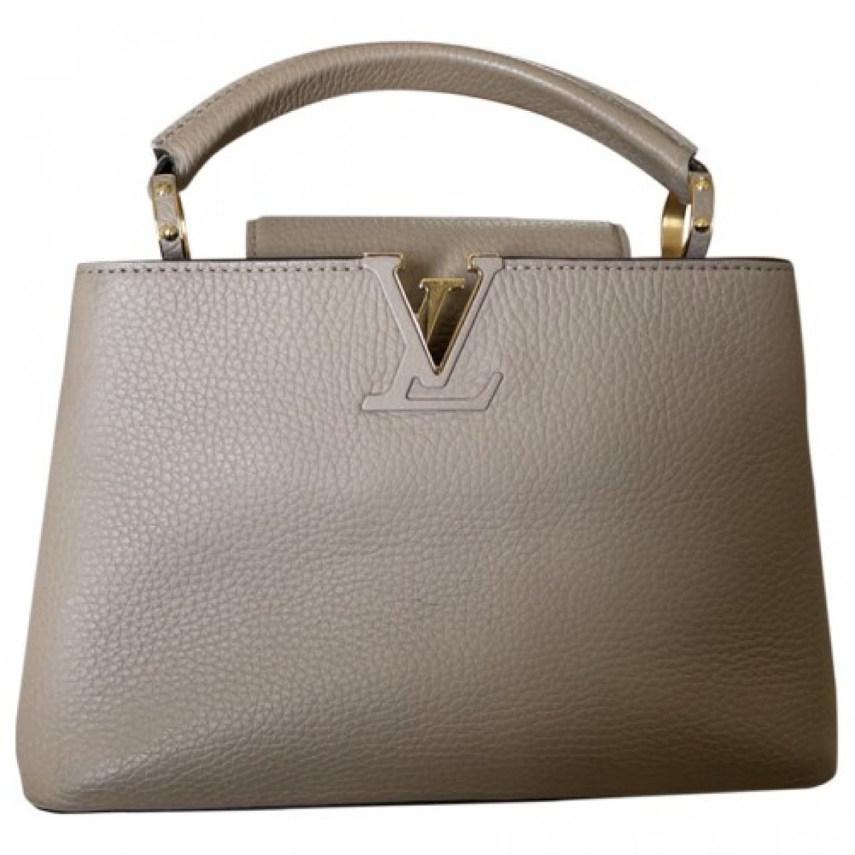 Capucines leather handbag