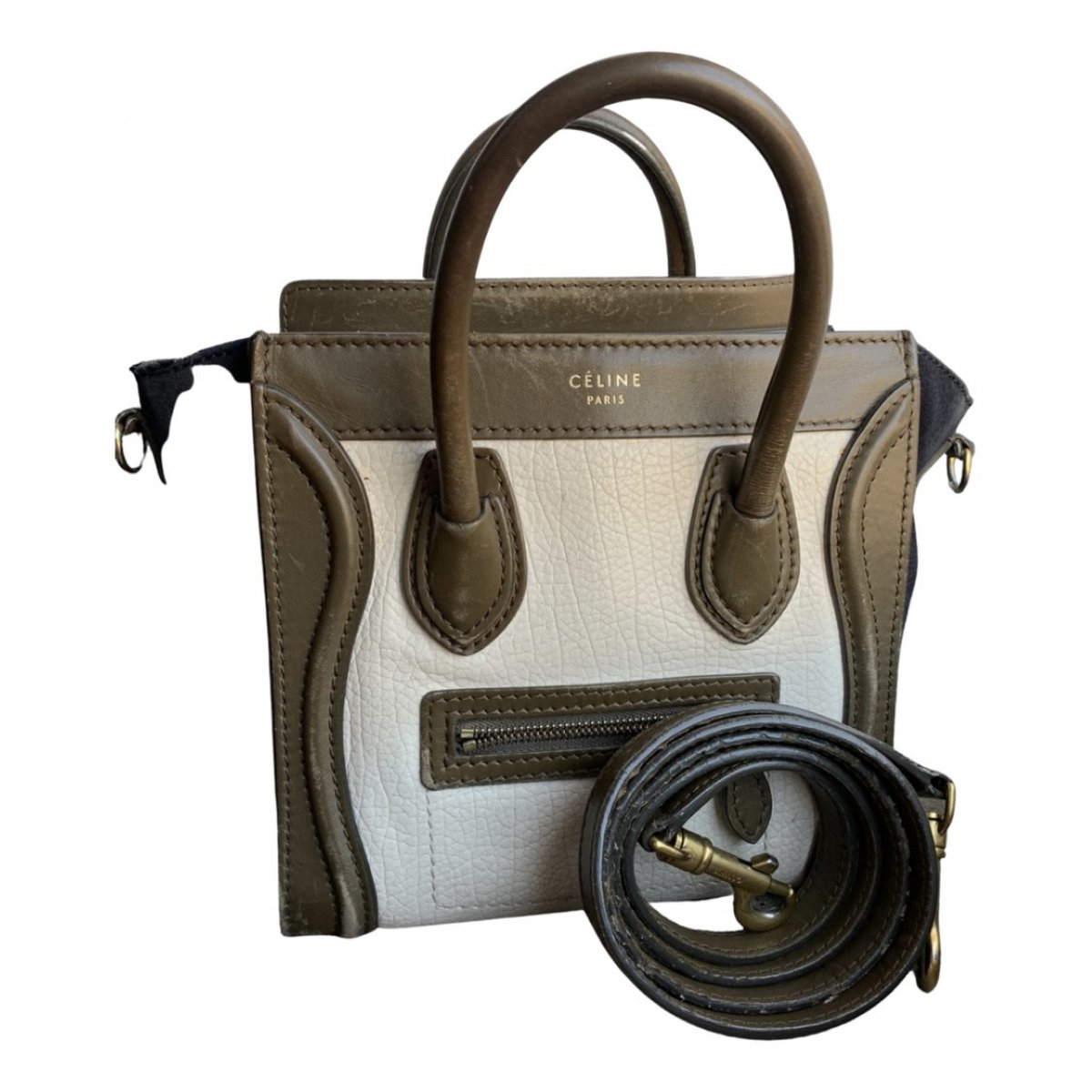 Nano Luggage leather handbag