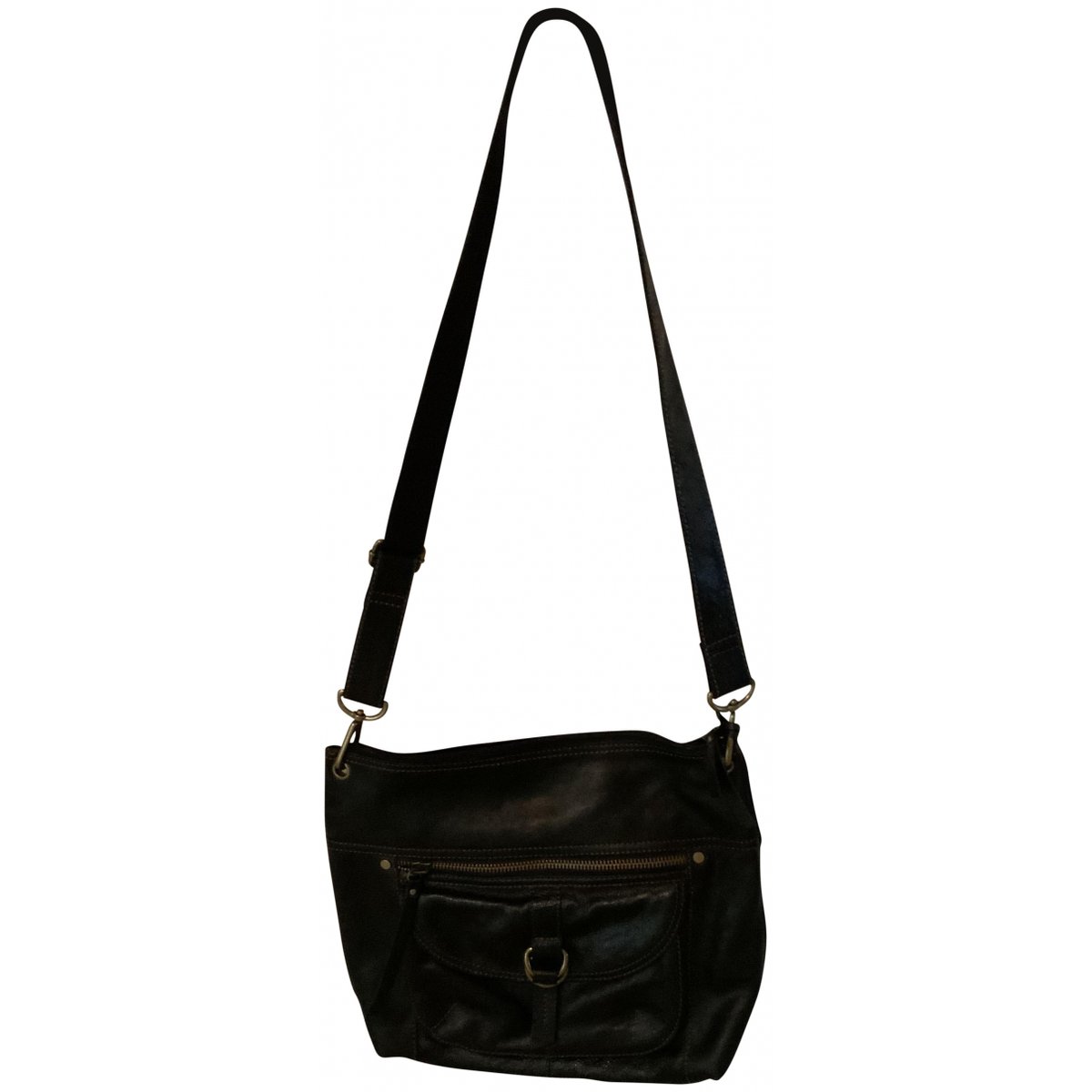 Leather crossbody bag