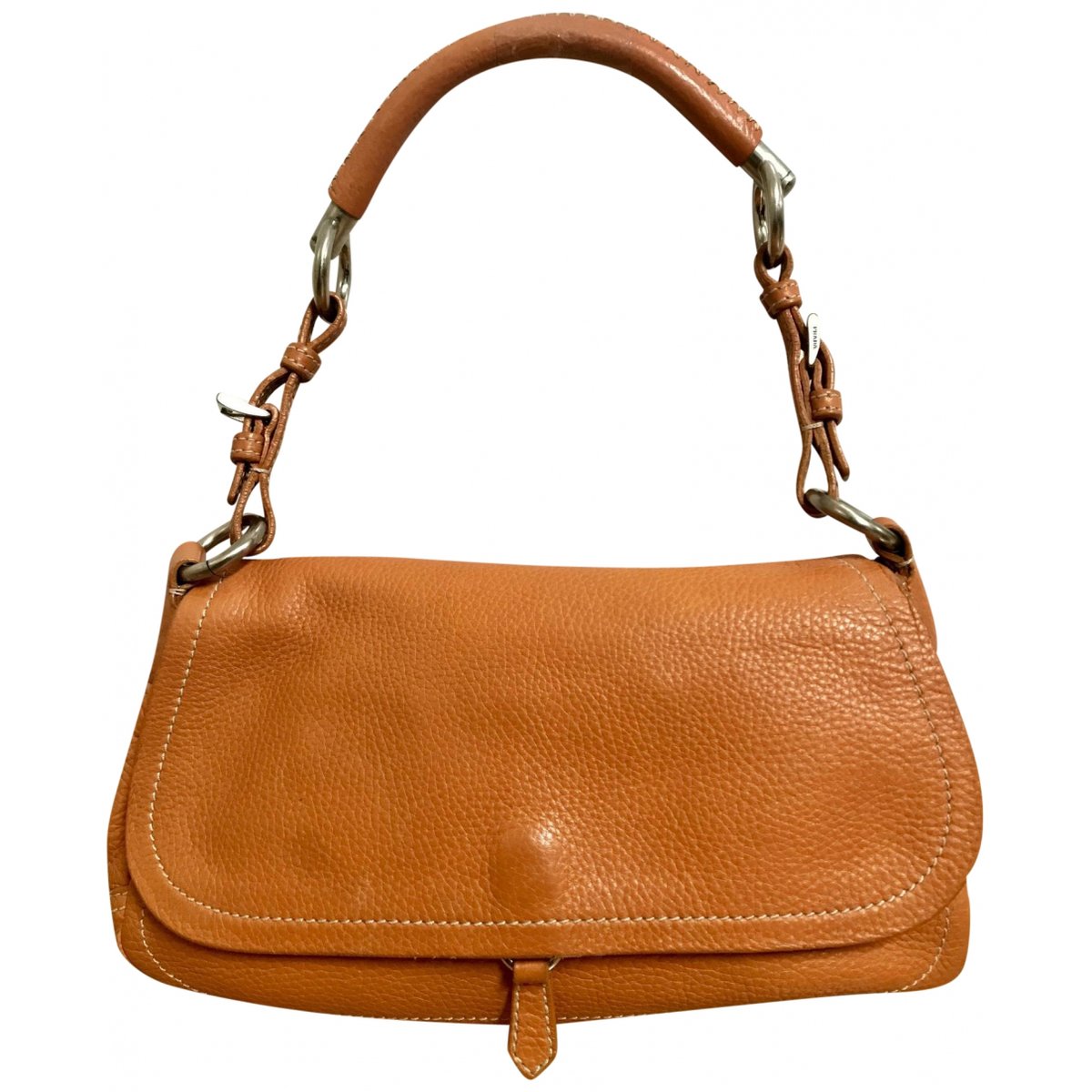 Duet leather handbag