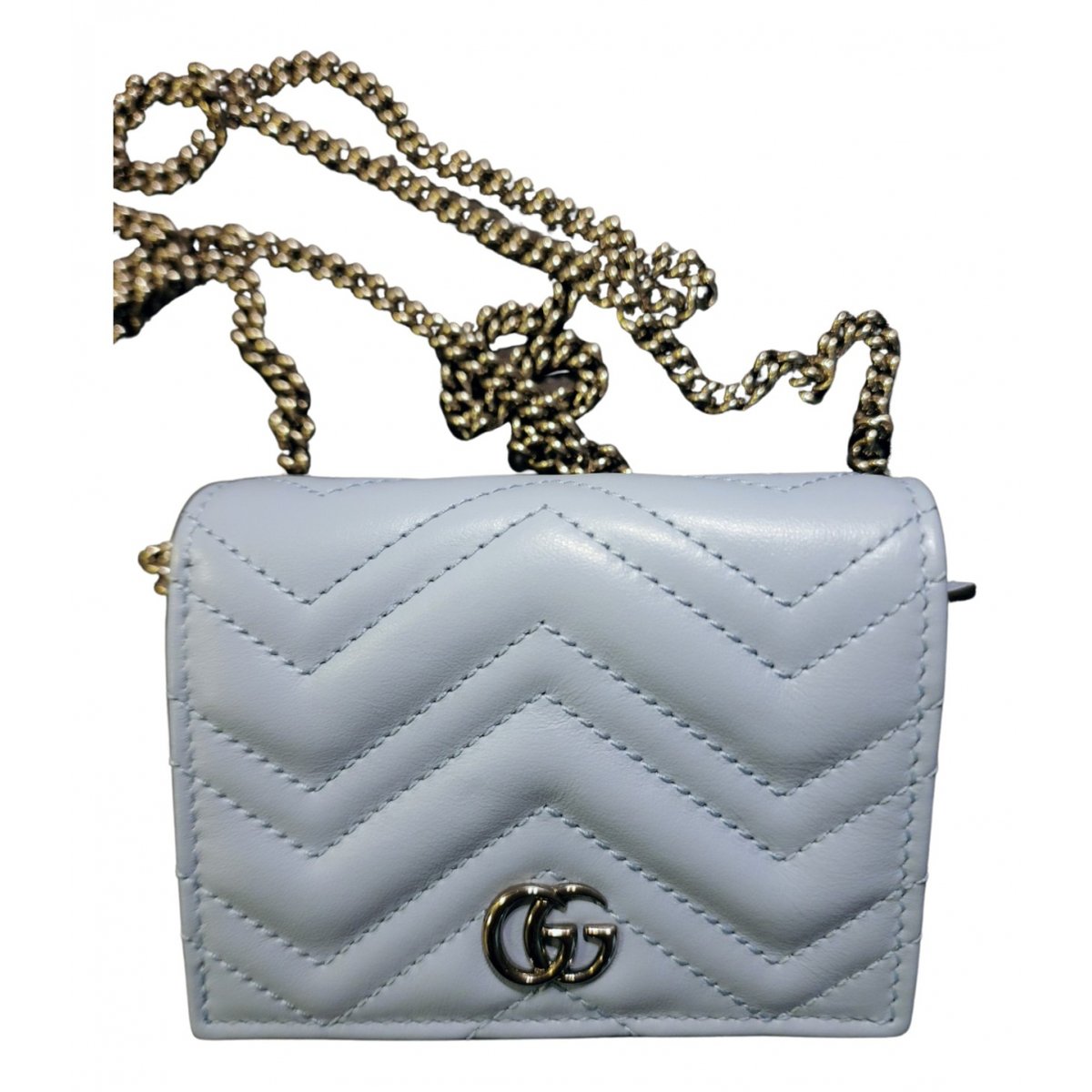 GG Marmont Chain Matelasse leather mini bag