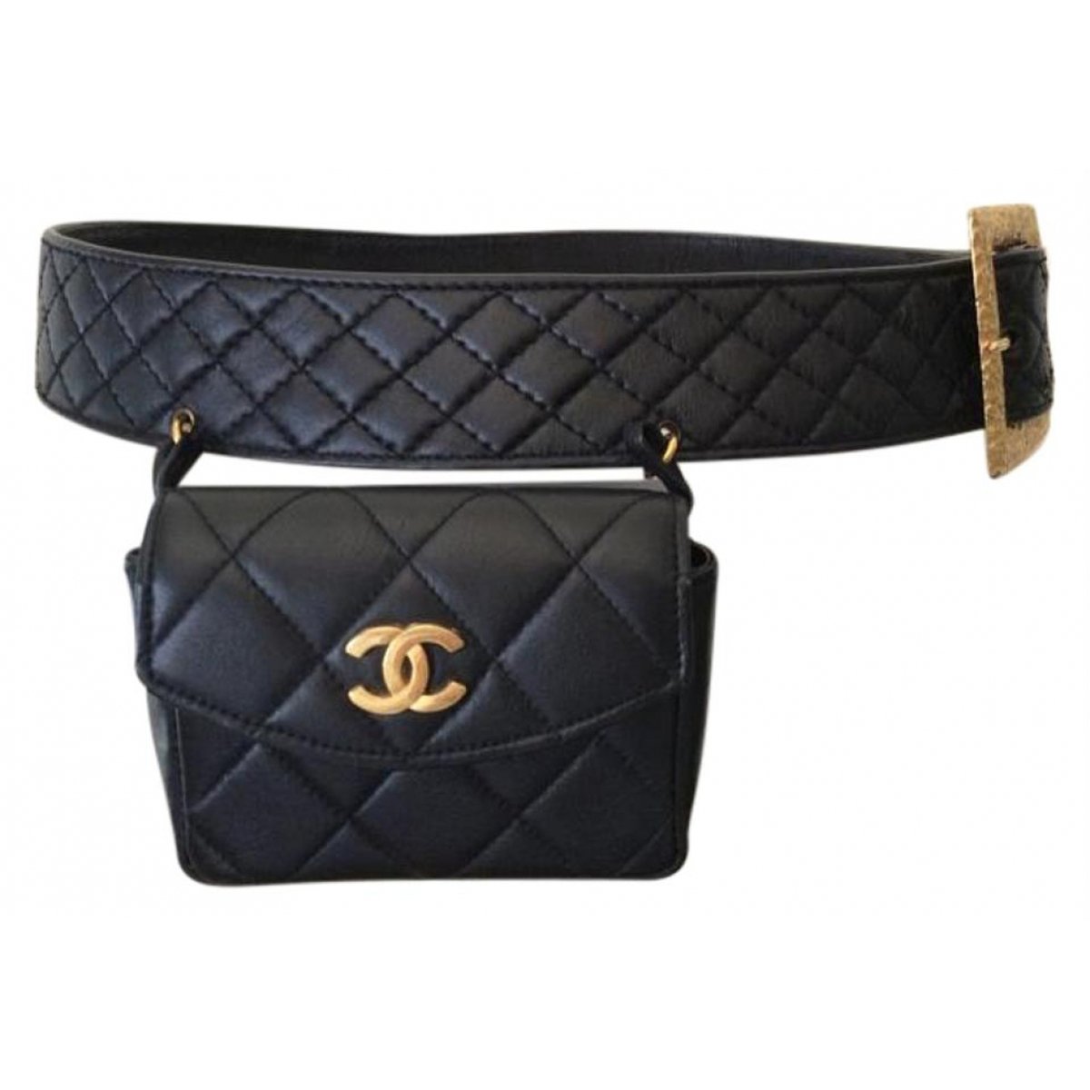 Trendy CC Flap leather handbag