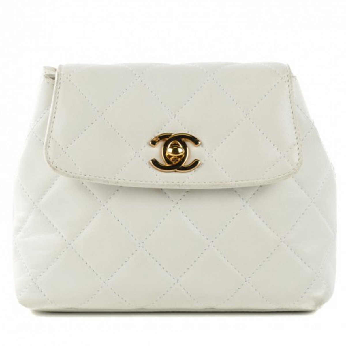 Trendy CC leather crossbody bag