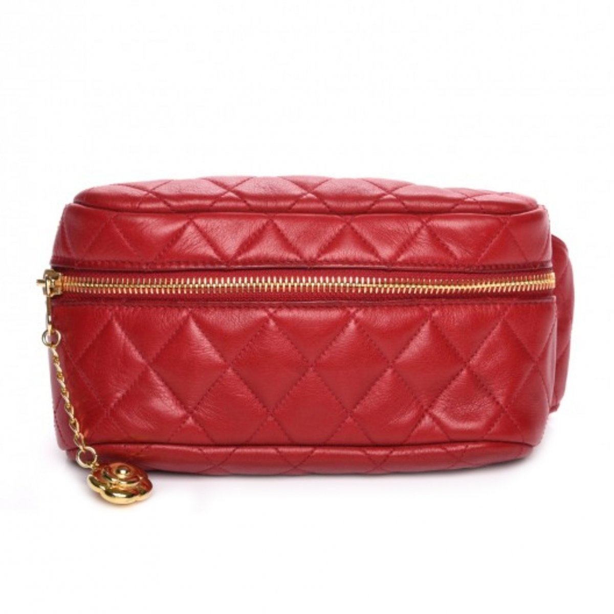 Vanity leather handbag