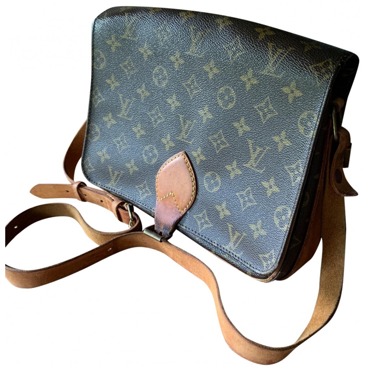 Cartouchière cloth crossbody bag