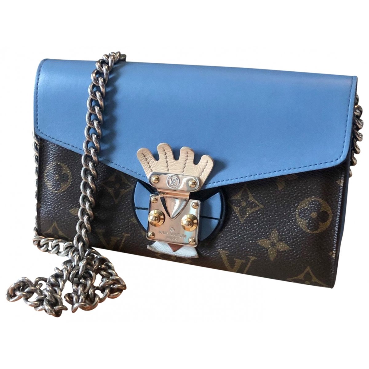Dauphine leather handbag