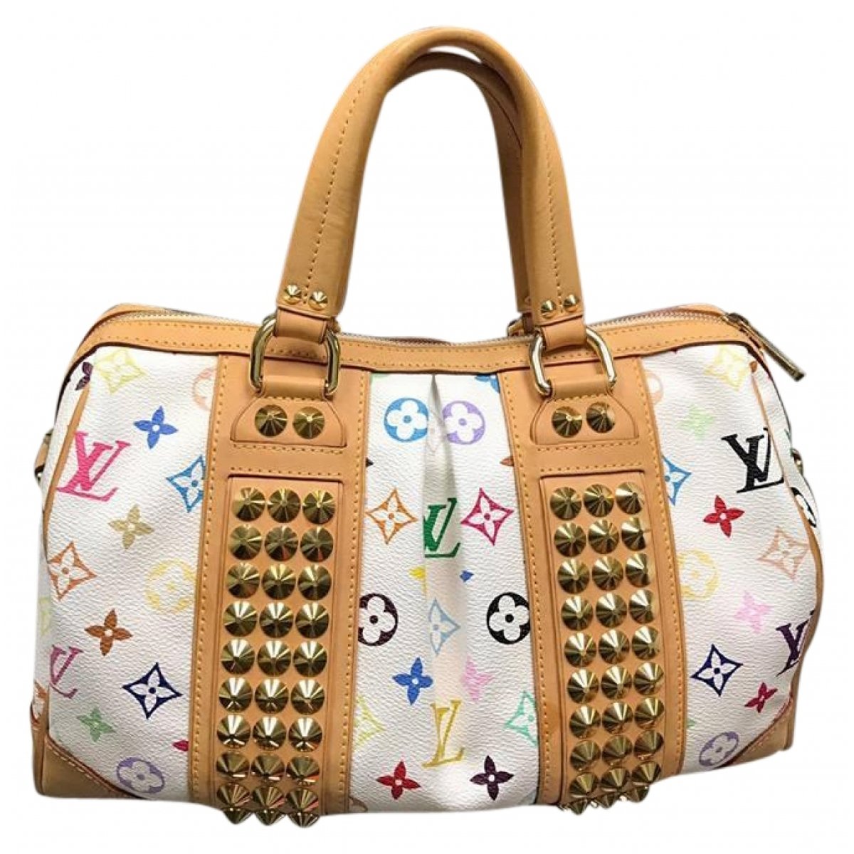 Nano Speedy / Mini HL leather handbag