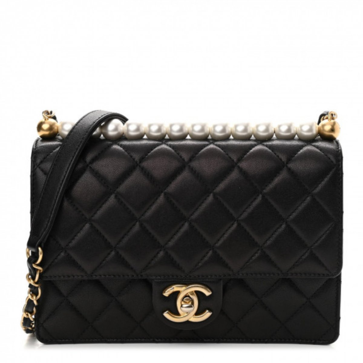 Trendy CC Wallet on Chain leather crossbody bag