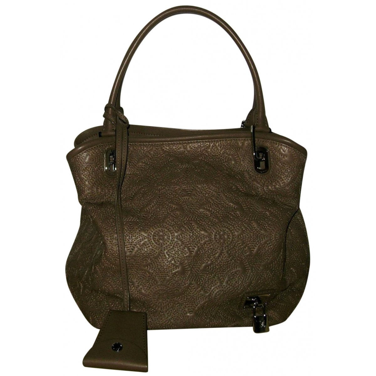 Lockit leather handbag
