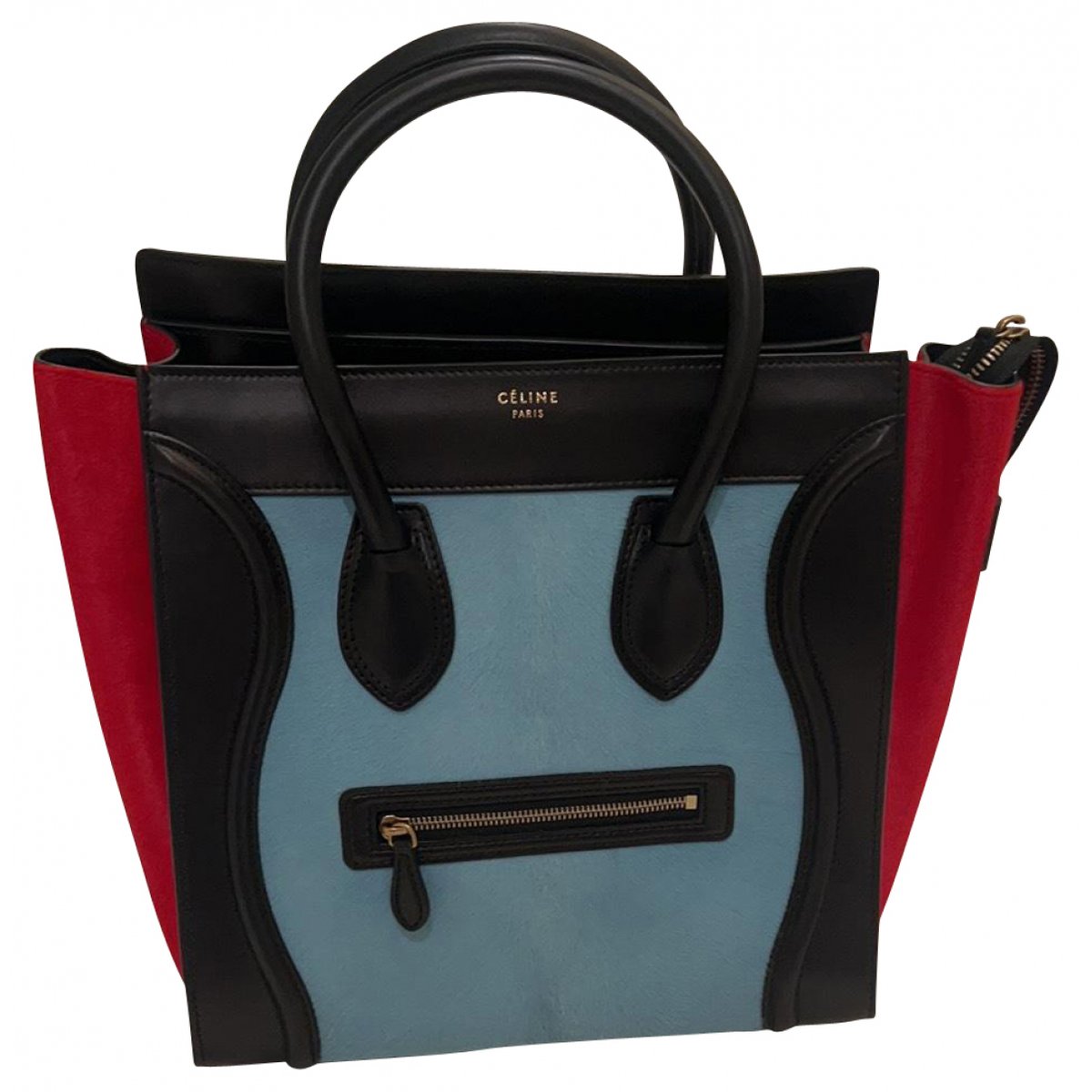 Luggage leather handbag