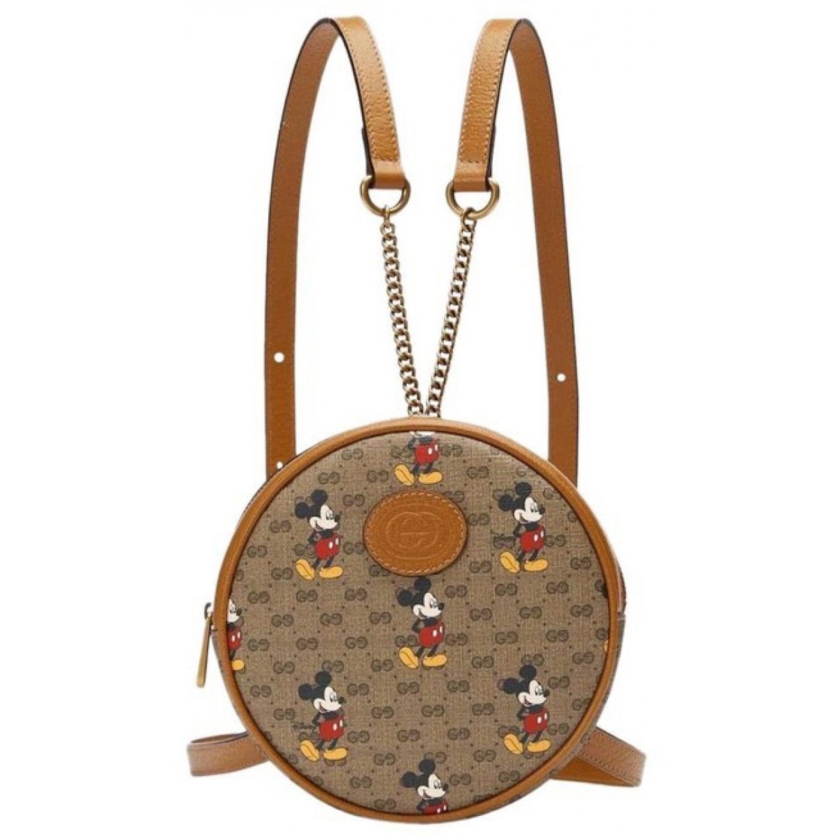 Ophidia Round cloth backpack