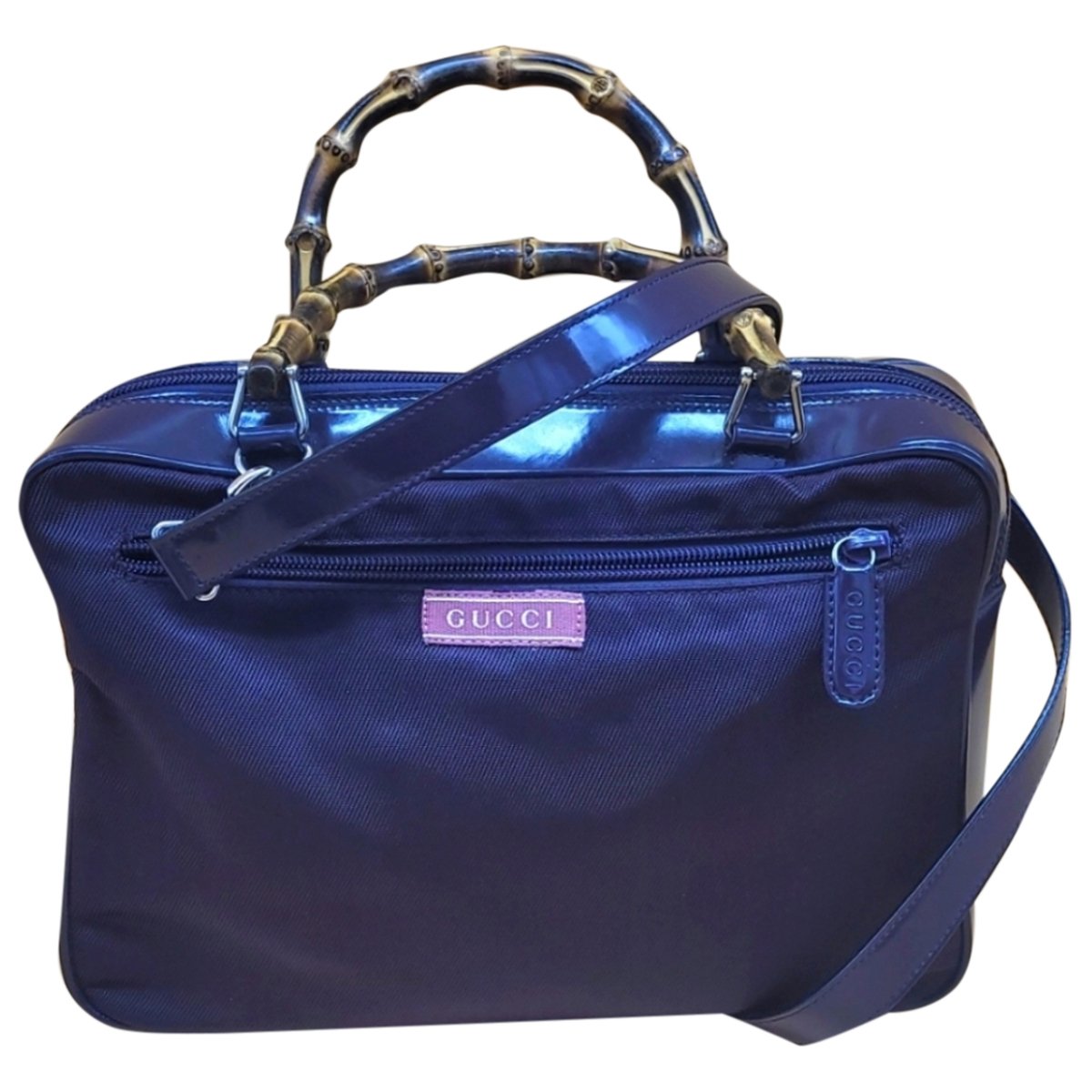 Bamboo Top Handle cloth handbag