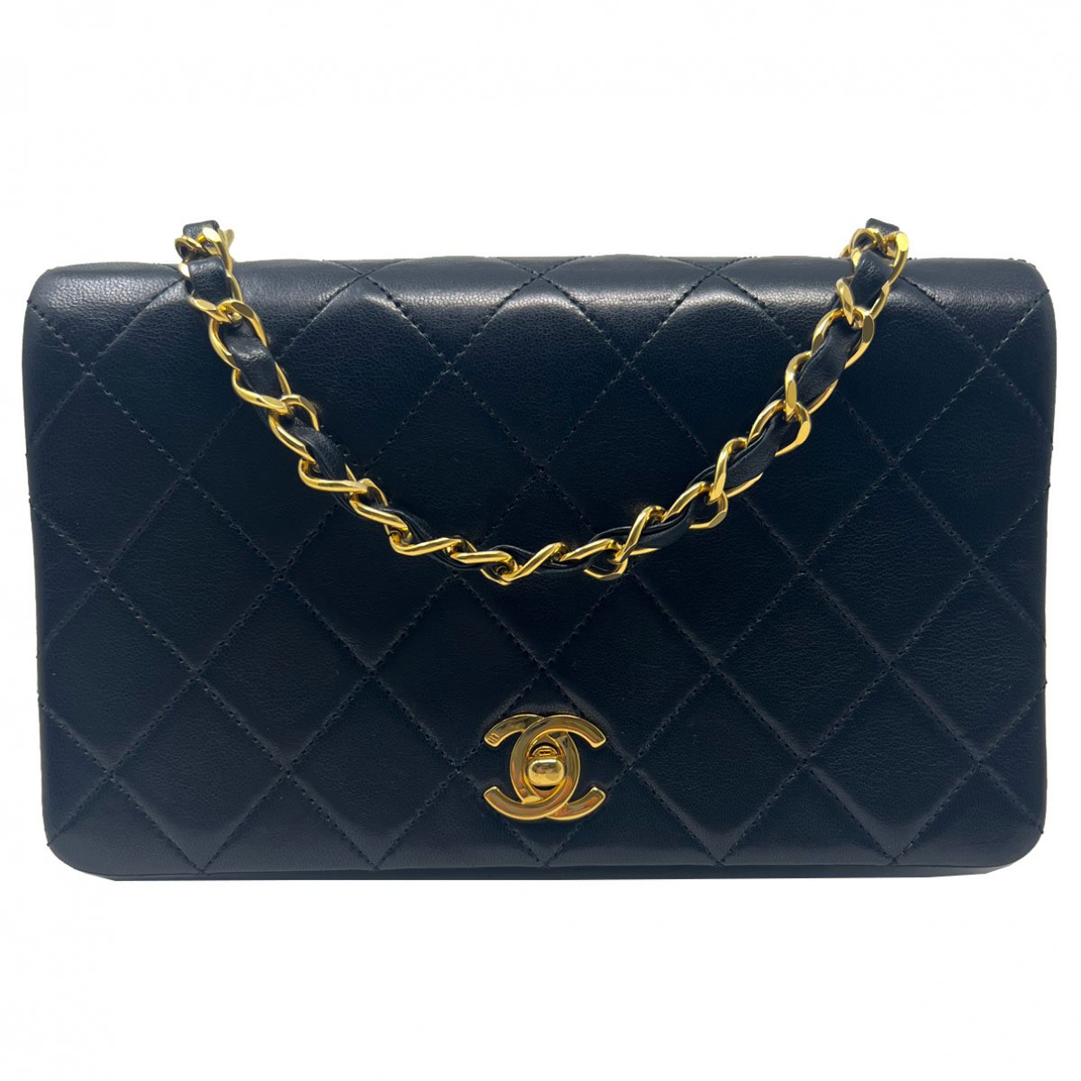 Wallet On Chain leather crossbody bag