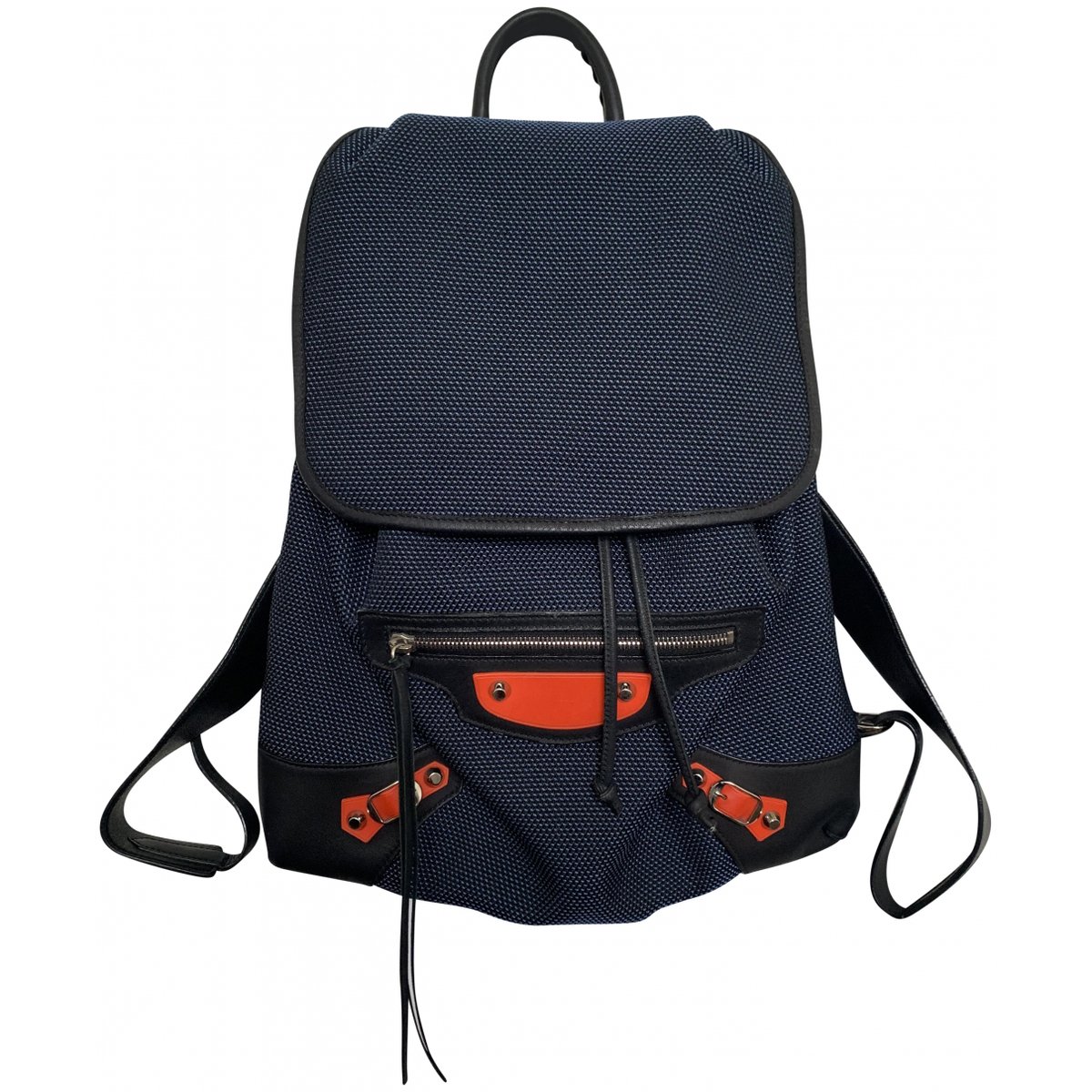 Courier XL leather backpack