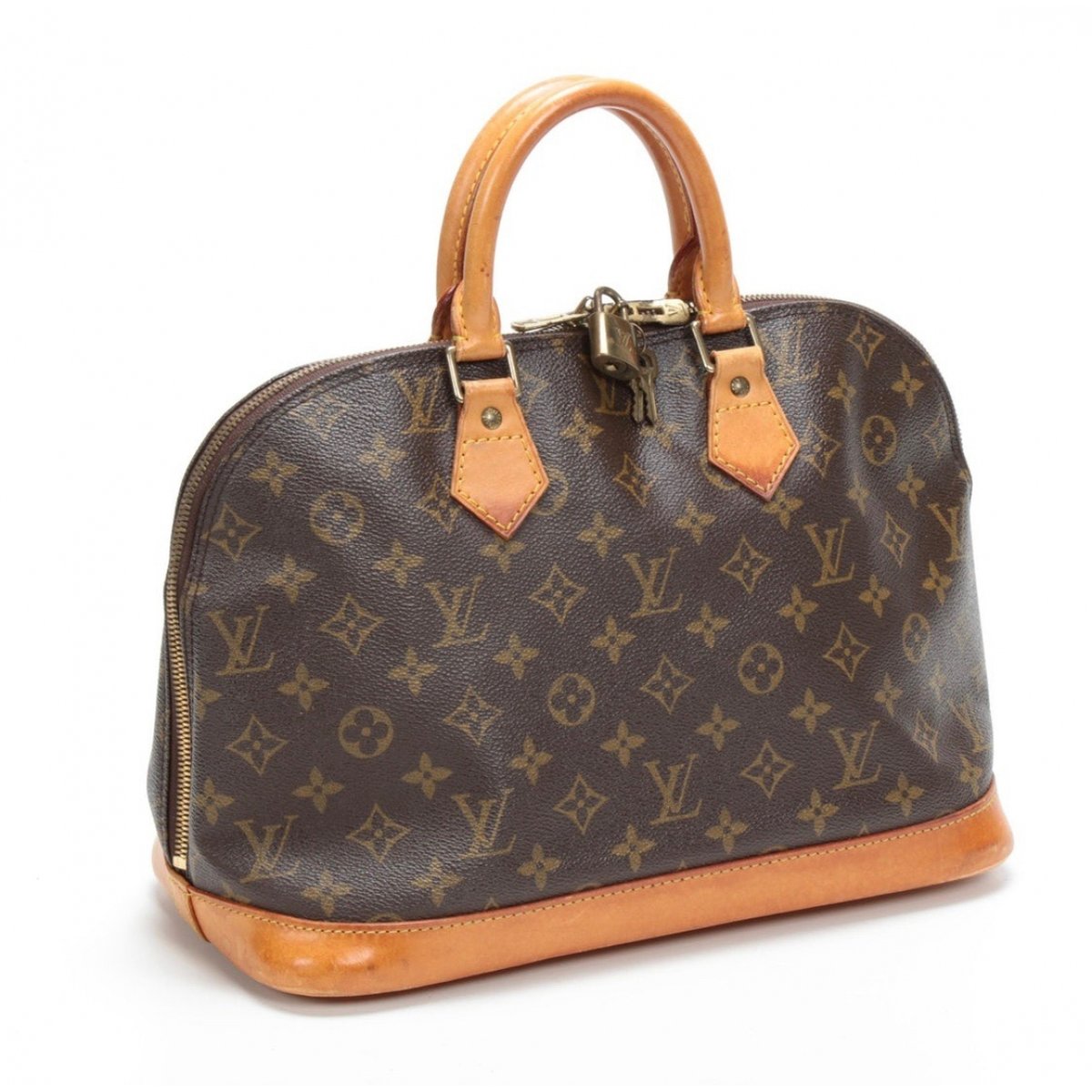 Alma leather handbag