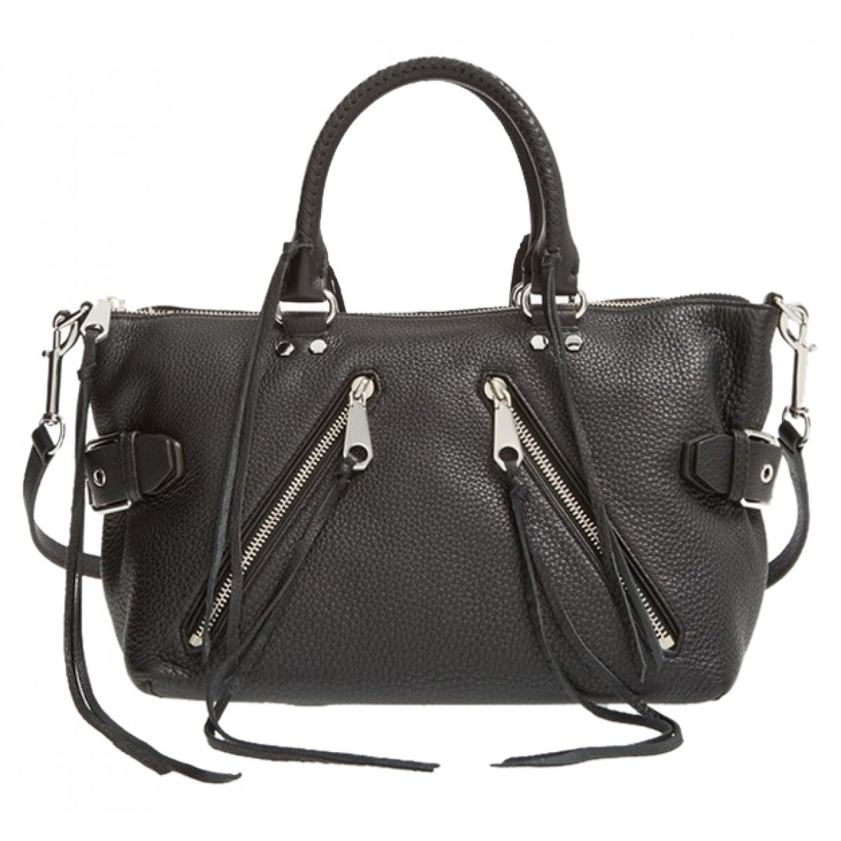 Leather crossbody bag