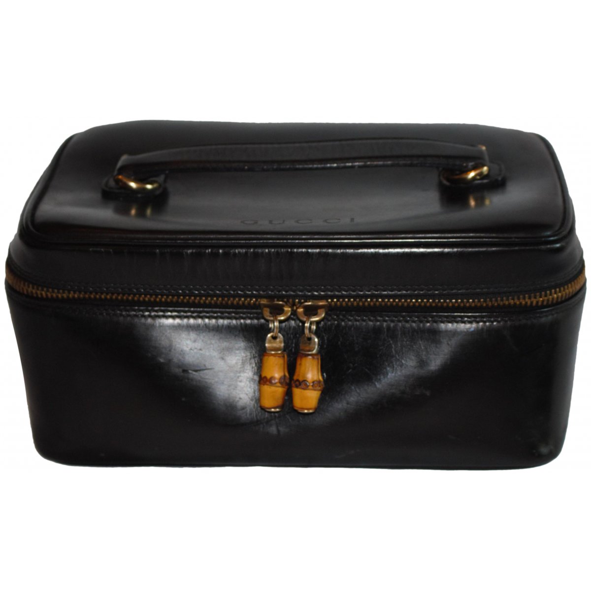 Bamboo leather handbag