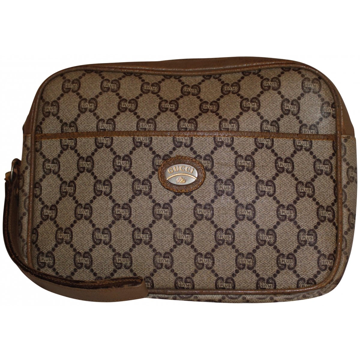 Ophidia GG Supreme patent leather clutch bag