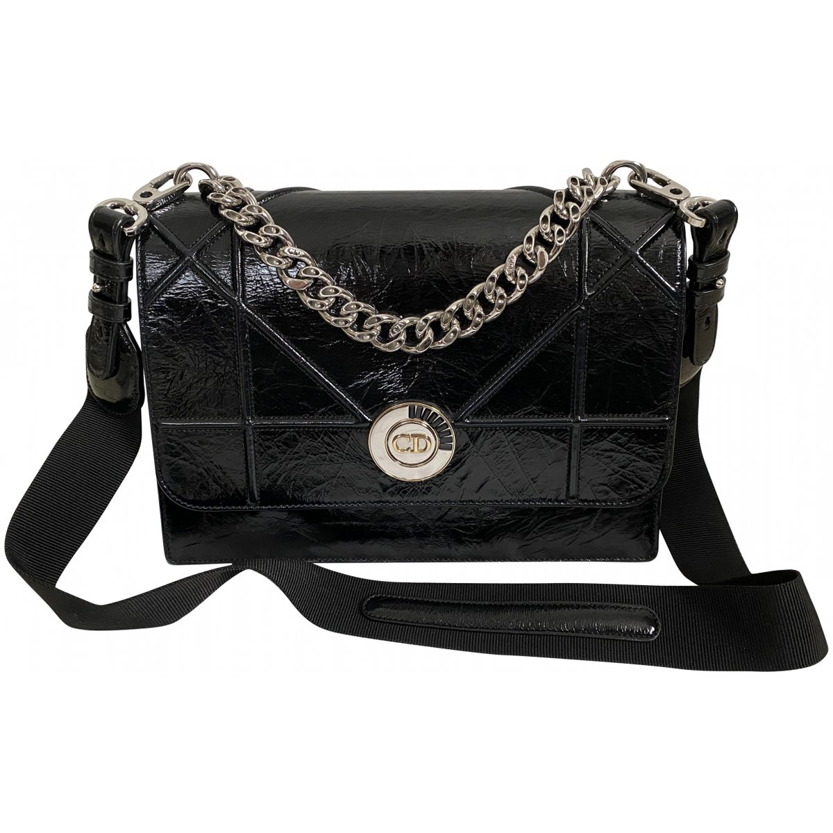Miss Dior patent leather crossbody bag