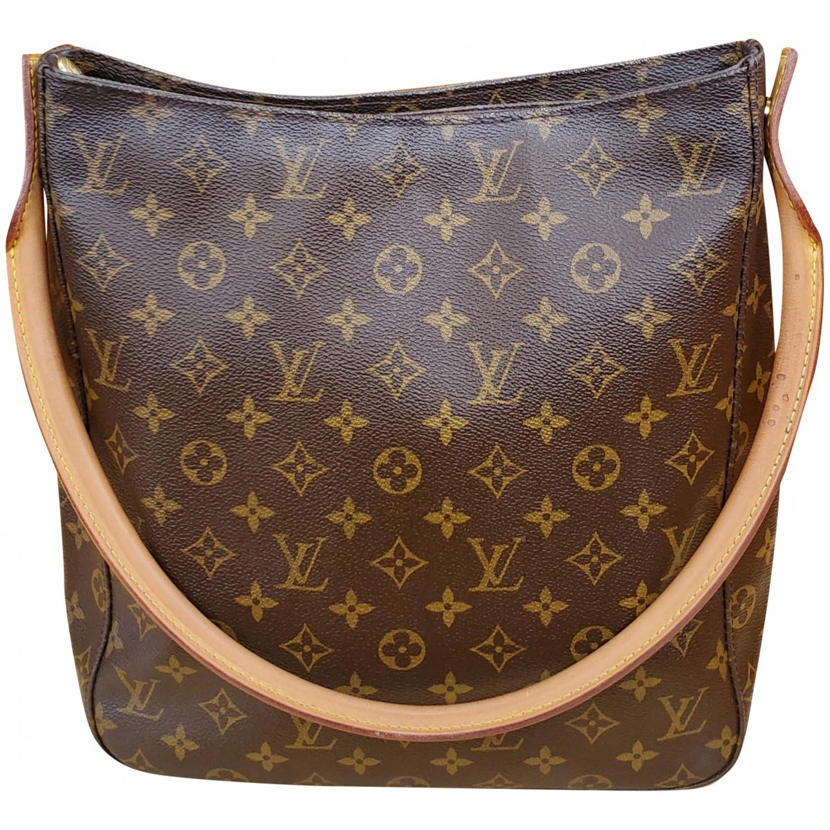 Looping cloth handbag