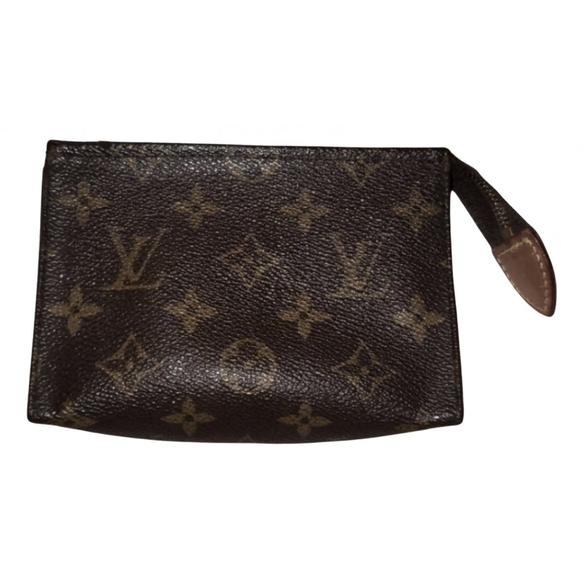 Poche toilette leather vanity case