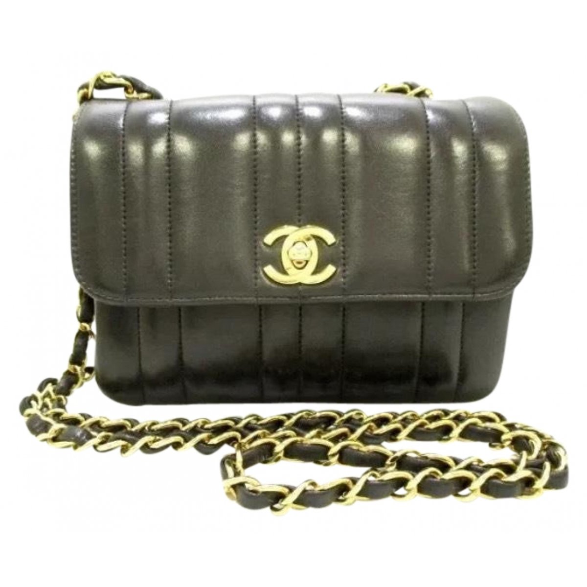 East West Chocolate Bar leather handbag