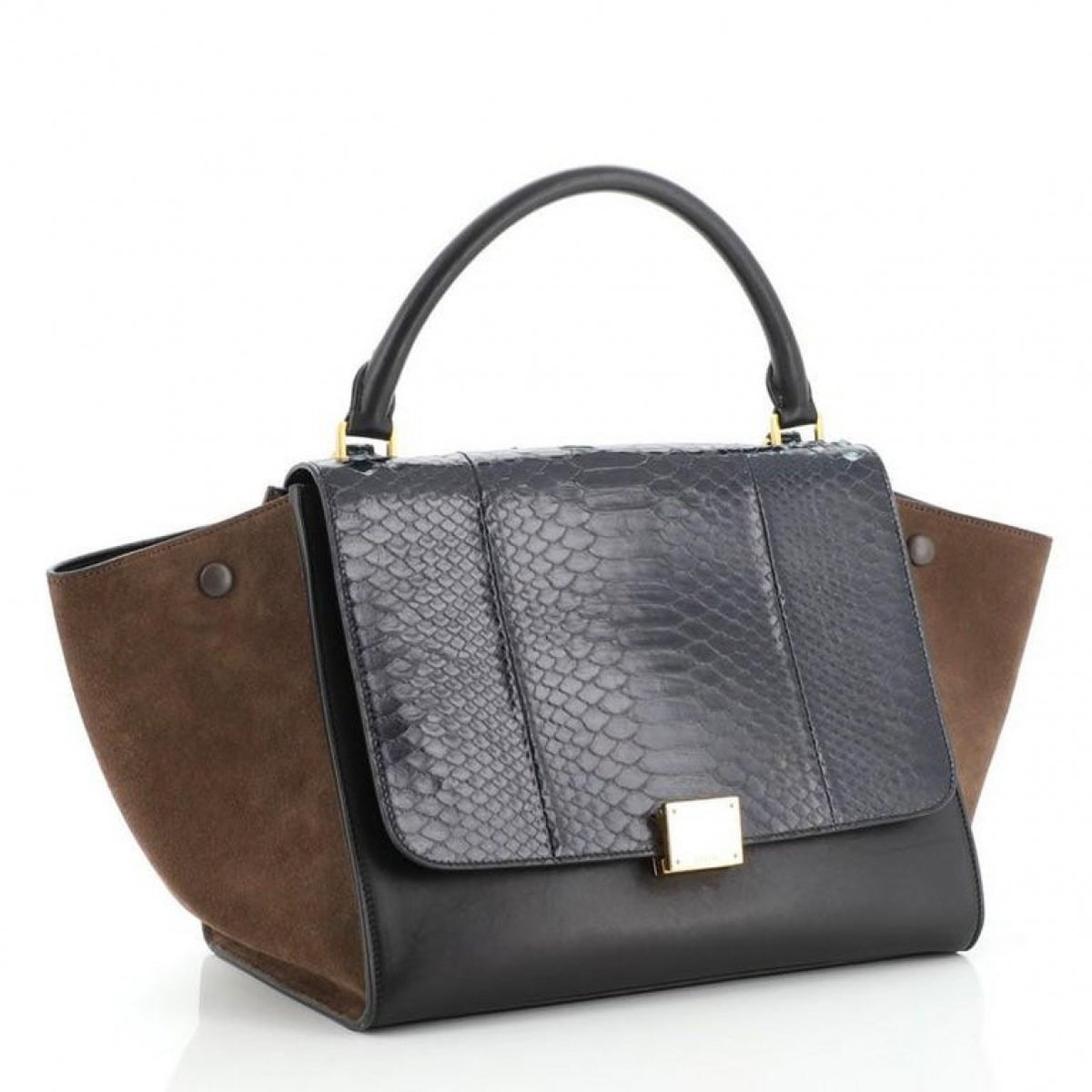 Trapèze python handbag