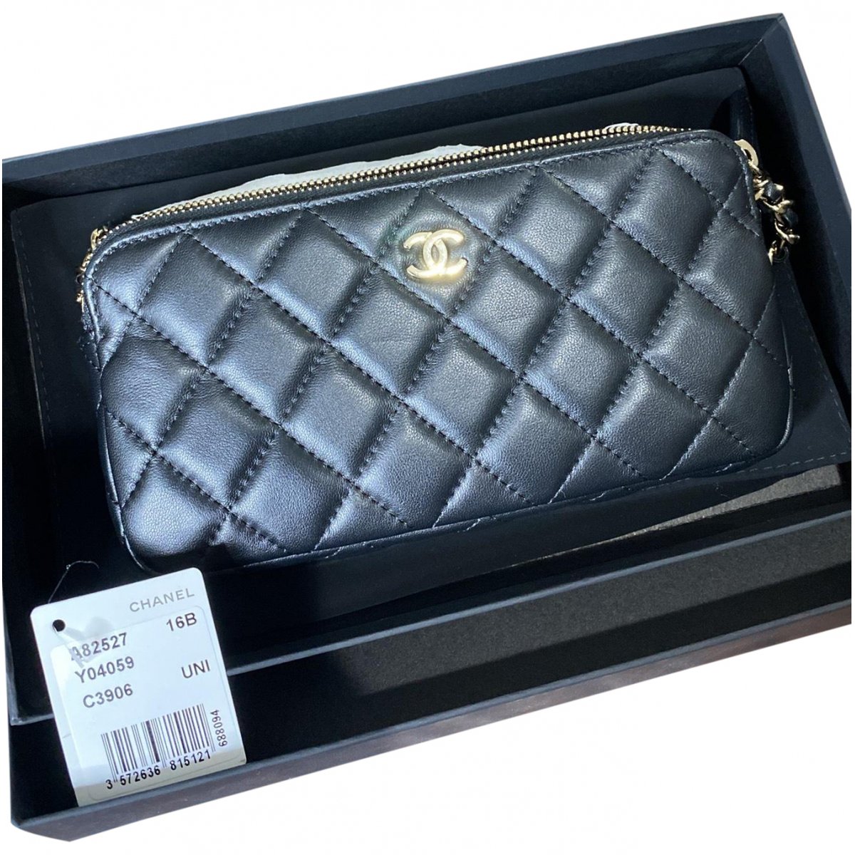 Wallet On Chain Timeless/Classique leather crossbody bag