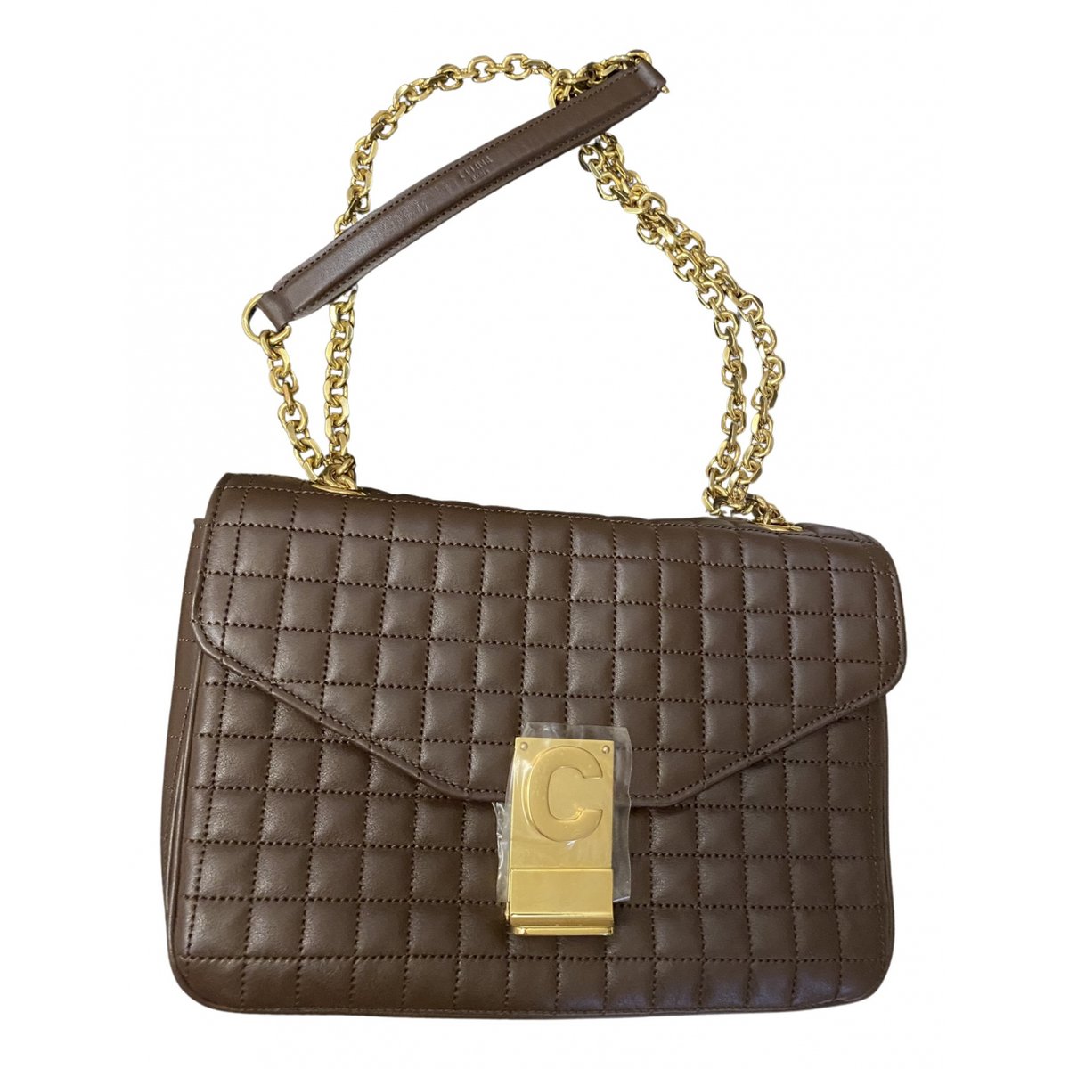 C bag leather handbag