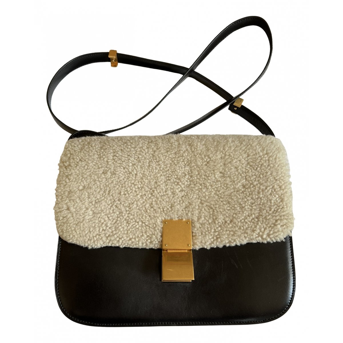 Classic leather crossbody bag